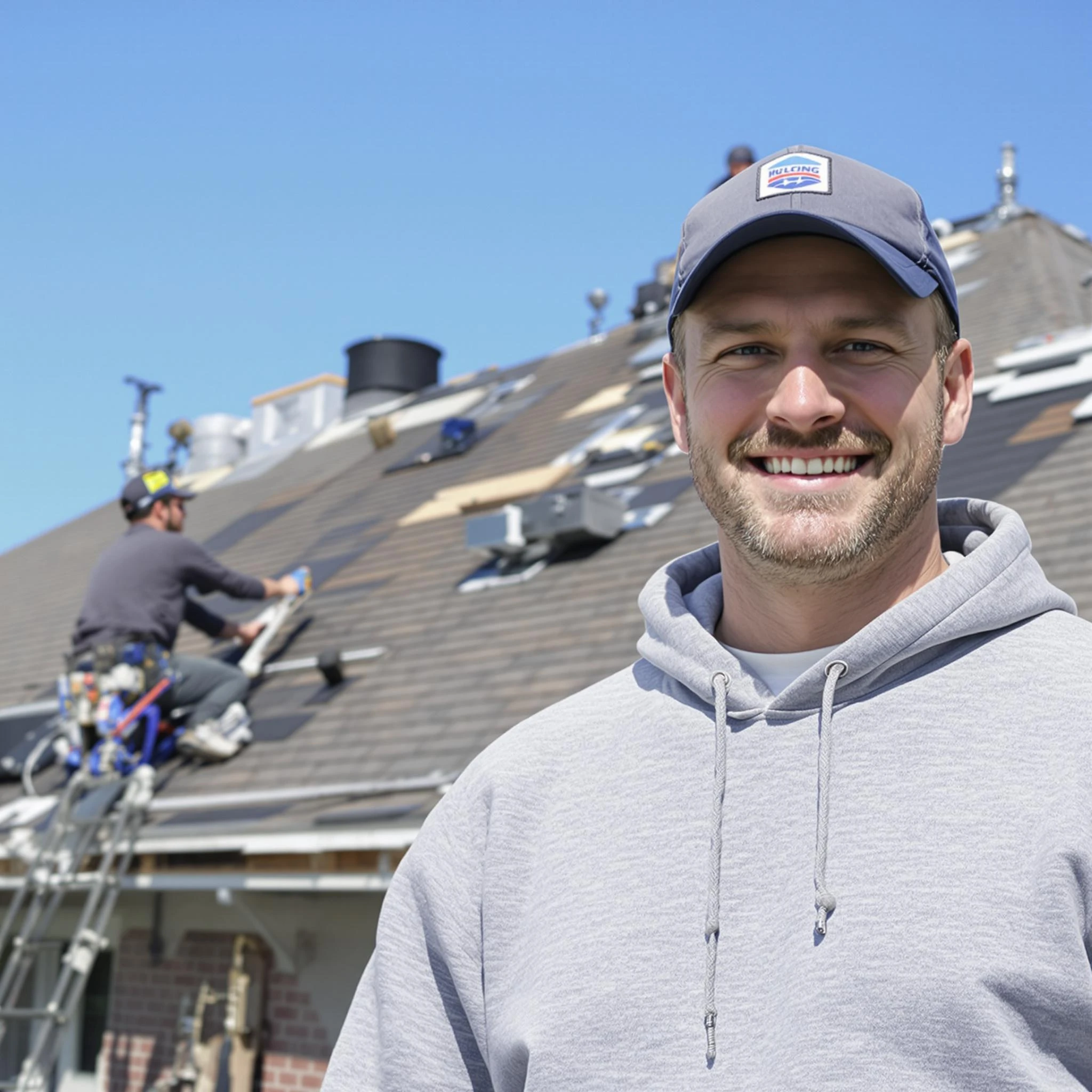 The North Royalton Roofing Company team.